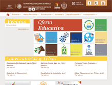 Tablet Screenshot of itss.edu.mx