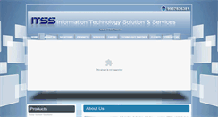 Desktop Screenshot of itss.net.in