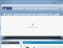 Tablet Screenshot of itss.net.in